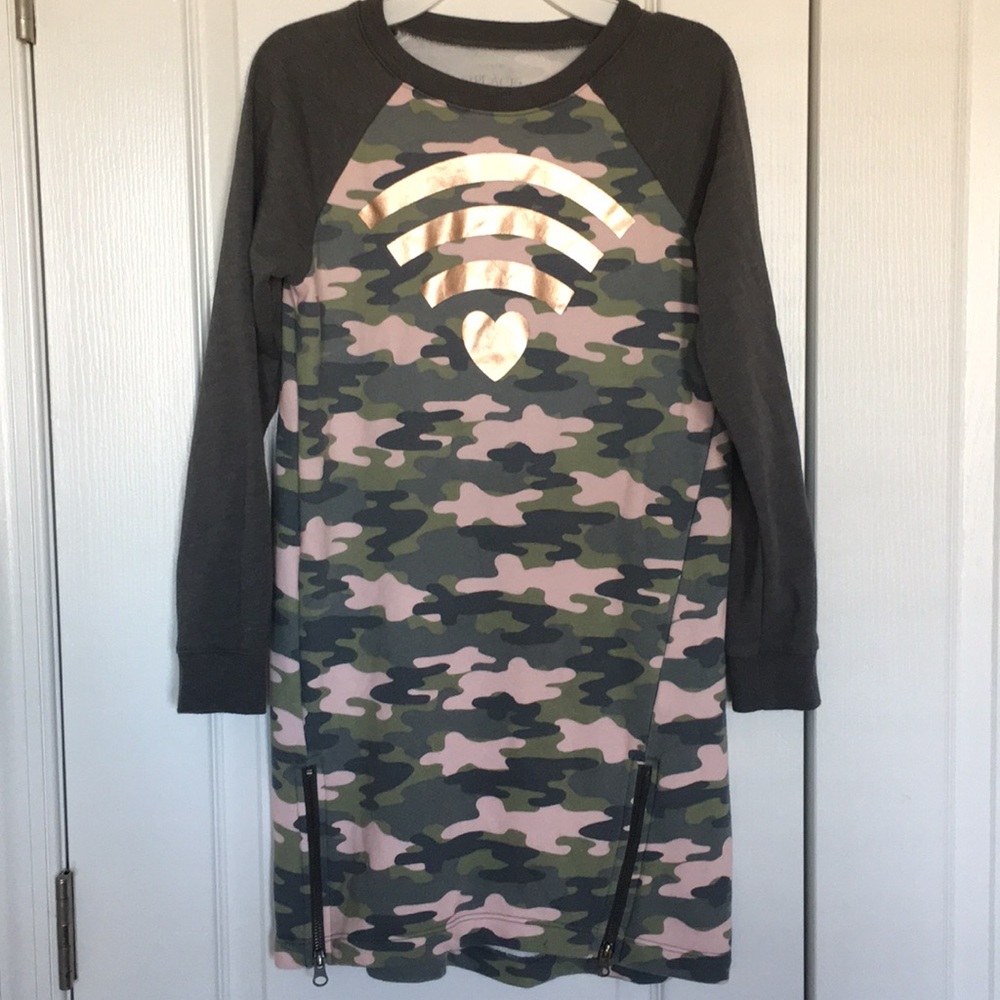 Girls Camo Dress